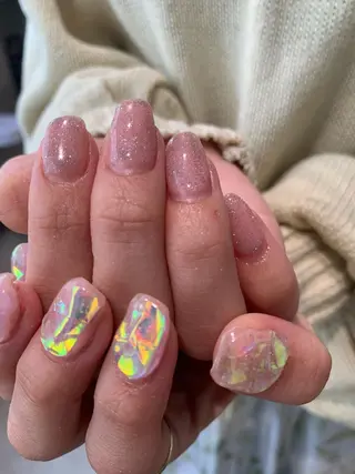 ネイル AO所属・RISAKO 艶髪モテヘア🎀府中のヘアスタイル