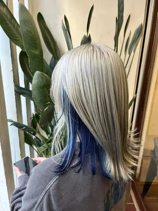 ミディアム カラー 🫧艶髪デザイナー 🫧白石航汰のヘアスタイル