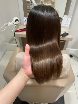 ロング 髪質改善クロスパーマ モリオカ モエ💫のその他イメージ