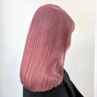 セミロング 最強デザインカラー/ ブリーチ/アヤミ🌟のヘアスタイル