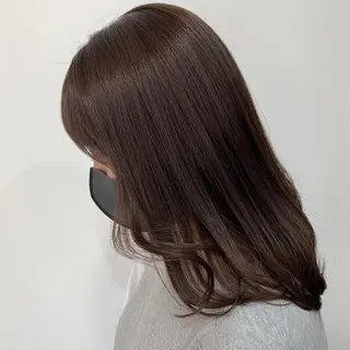 ミディアム カラー HARUKA韓国ヘア /Luana梅田のヘアスタイル