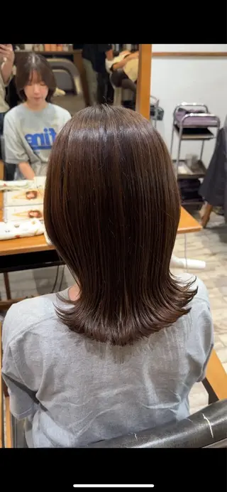 ミディアム ‪広瀬快斗／ツヤ髪 /似合わせカラー🌱のヘアスタイル