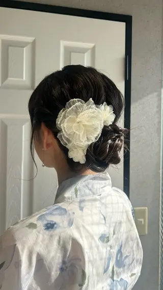 ヘアアレンジ カラー/アレンジ/ 中央林間/ibukiのヘアスタイル