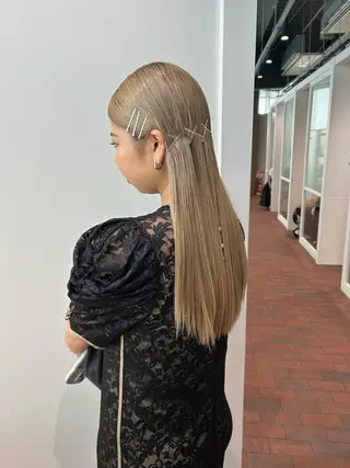 カラー ヘアアレンジ CURIO/南船場 /RIN💈🍎のヘアスタイル