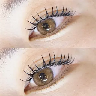 マツエク・マツパ 束感･似合わせ☽ mizunaのマツエク・マツパデザイン