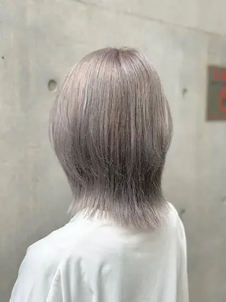 ミディアム 梅田/茶屋町/ハイト ーン/kizunaのヘアスタイル