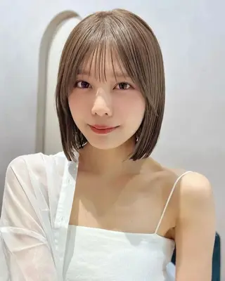 ミディアム ブリーチなし/透明感 /ショート/大世のヘアスタイル