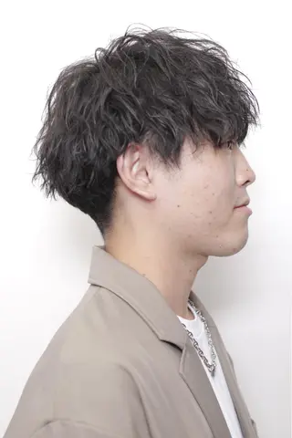 パーマ メンズ 🔹メンズ縮毛矯正 川島爽楽🔹のヘアスタイル