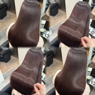 セミロング カラー 🎀髪質改善×韓国レ イヤー×透明感/米田のヘアスタイル