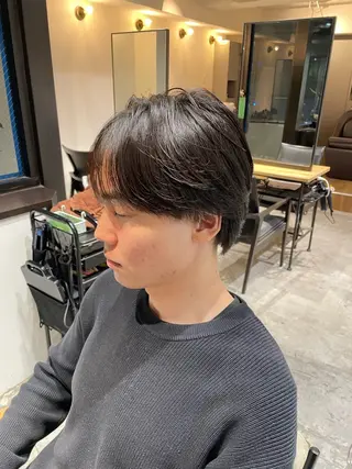 ショート メンズパーマ梅田 ・川副史晶のヘアスタイル