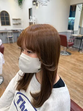 カラー 水澤 七斗のヘアスタイル