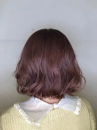 ショート カラー Homey Kyoto所属・吉村 絢乃のヘアスタイル