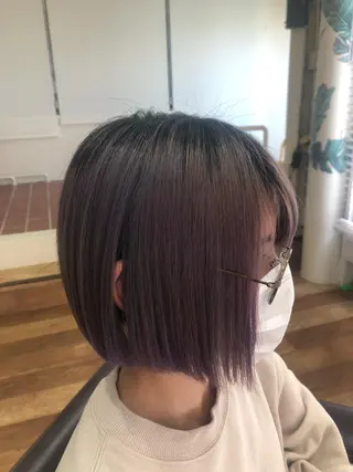 ショート カラー 嘉手納美容室 ルアナエヴァのヘアスタイル