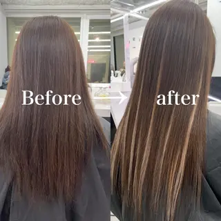 ロング プルエクステ 🖤MIYUのヘアスタイル