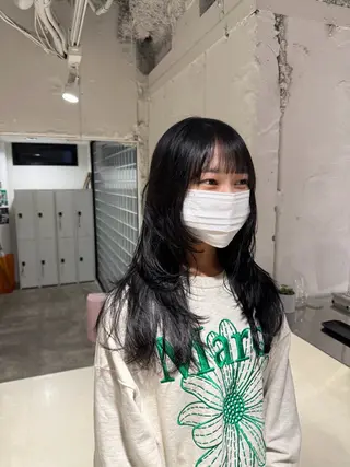 ロング レイヤーカット/ モデル/sayakaのヘアスタイル