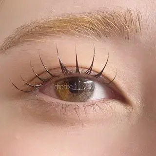 マツエク・マツパ meme神戸三宮 yuki.のマツエク・マツパデザイン