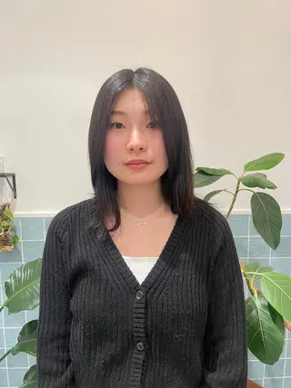 ミディアム 🕊髪質改善 ストレート🕊まいのヘアスタイル