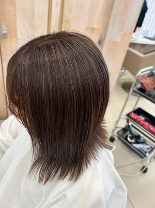 ミディアム 髪質改善／透明感 NAKAIEのヘアスタイル