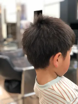 メンズ キッズ 斎藤 みくのヘアスタイル