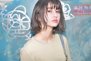 ショート ミディアム カラー 透明感カラー× レイヤーカット✨高梨のヘアスタイル