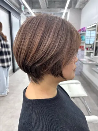 ショート 関山浩平ショート /ボブ/ヘアセットのヘアスタイル