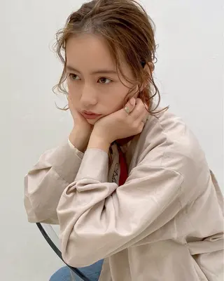 髪質改善/白髪ぼかし レイヤー　🌱千咲季のヘアスタイル