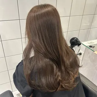 ロング カラー 表参道/透明感カラー /暗髪/ジュキヤのヘアスタイル