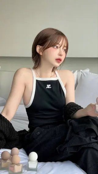 ショート nalu.所属・前山 七海のヘアスタイル