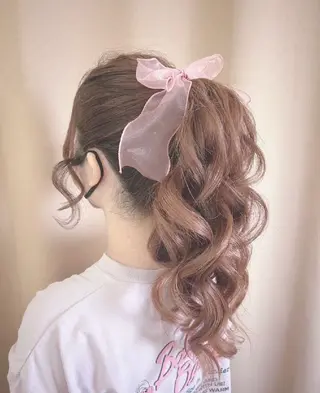 ロング ヘアメイク/着付 AYAKAのヘアスタイル