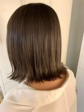 ミディアム ✨ハイトーン✨艶髪 ✨髪質改善✨和田のヘアスタイル