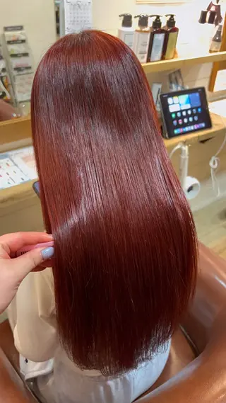 カラー suzu☺︎ 髪質改善/ストレートのヘアスタイル