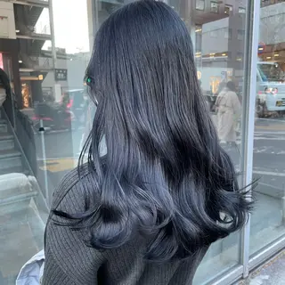 ロング 🦋韓国風カラー🦋 こうせい原宿のヘアスタイル