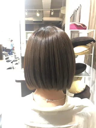 ショートボブ✨️ 池田芽生のヘアスタイル