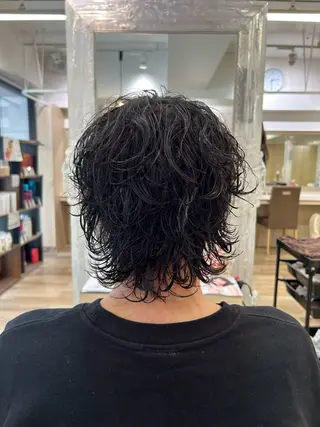 パーマ メンズ 渡辺 大輝 メンズパーマのヘアスタイル