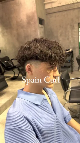 ショート メンズパーマ/縮毛 超特化/tomokiのヘアスタイル