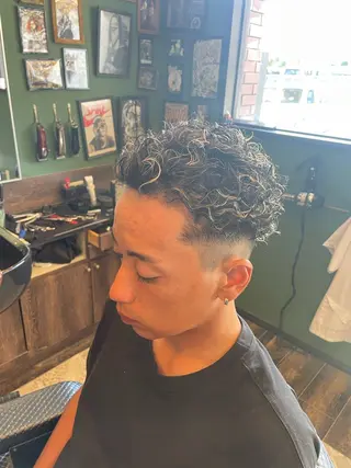 ショート パーマ Baby’s breath所属・藤田 年哉のヘアスタイル