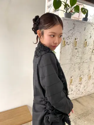 ヘアアレンジ 熊崎 葵のヘアスタイル