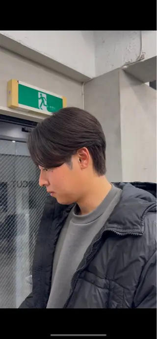 ショート メンズ PERCUT原宿所属・無料カット 藤田遼晴のヘアスタイル