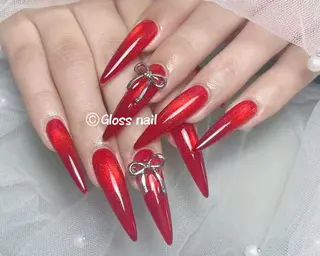 ネイル Gloss nail モデル募集中のネイルデザイン