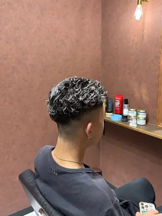 カラー パーマ メンズ E 難波店 Rei /メンズのヘアスタイル