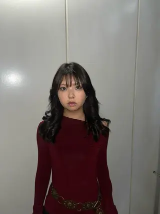 ミディアム なじませエクステ🍒 Haruka💝のヘアスタイル