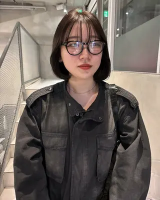 ミディアム カラー 透明感カラー/set /hana🍀🪽‪のヘアスタイル