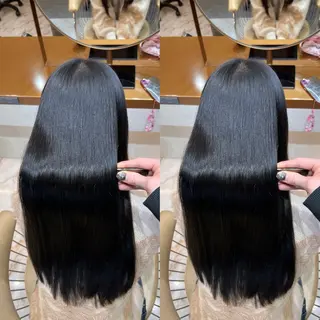 ロング カラー 💕韓国レイヤー× 髪質改善　宮内諒のヘアスタイル
