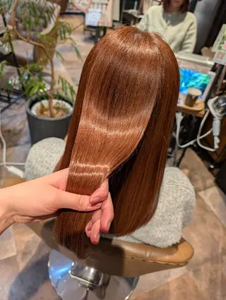 ロング カラー 寺田百花/髪質改善/ カットモデル募集のヘアスタイル