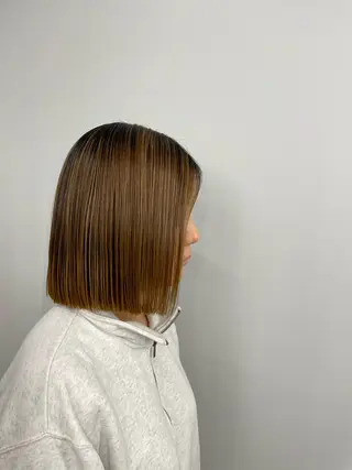 ショート Hair salon BOB所属・🎀︎maho/暖色 /レイヤーカット‎のヘアスタイル