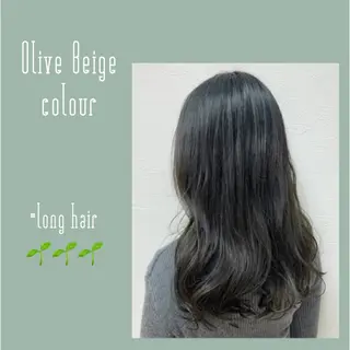 ロング カラー 樋笠 知佳のヘアスタイル