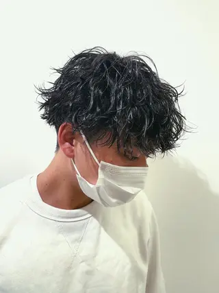 パーマ メンズ 【メンズ特化】 池田大成✂︎のヘアスタイル