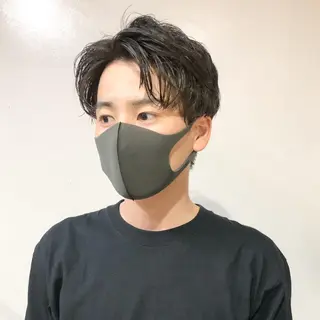 パーマ メンズ ツイスパ/波巻き対応 メンズ特化　石川愛理のヘアスタイル