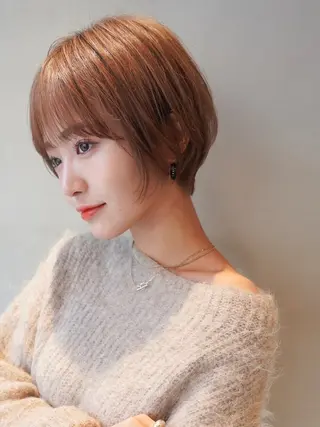 ショート nico TOKYO 渋谷所属・ブリーチ　ハイトーン 特化🌈フジタハルキのヘアスタイル