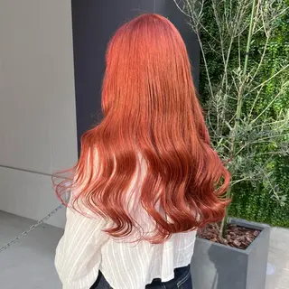 ロング カラー あ あのヘアスタイル